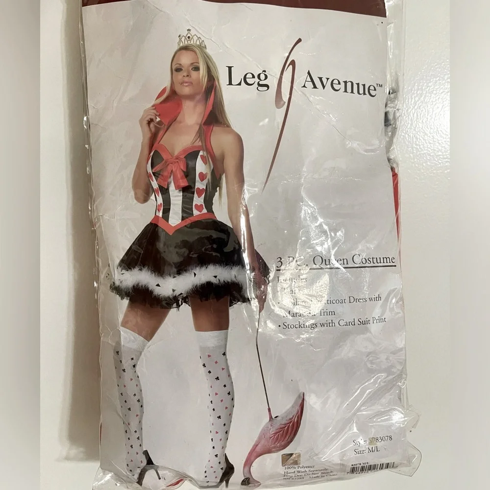 Queen of Hearts 3 PC size M/L Costume - Picture 1 of 1